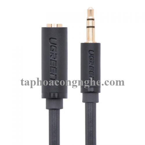 Ugreen 10785 3M màu Đen Cáp âm thanh 3.5mm nối dài AV124 30010785